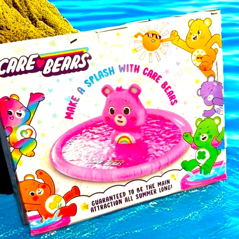 Care Bears Pink Bears Small Kid Friendly Inflatable Pool Sprinkler
Brand new
